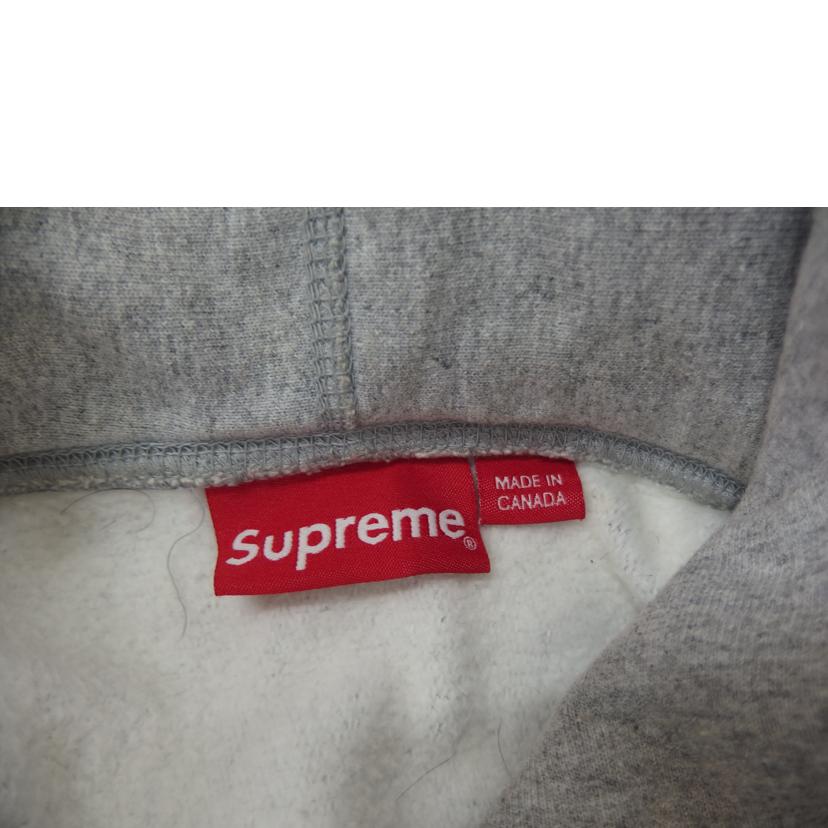 Supreme シュプリーム/Supremeクロスボックスロゴフーディ/グレー//ABランク/82