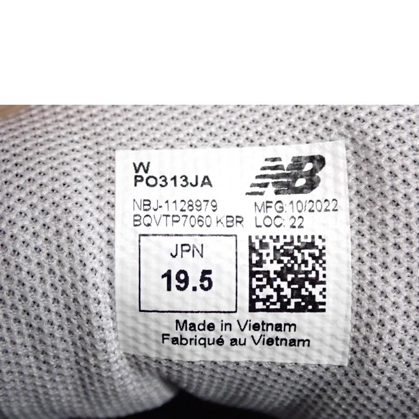 new balance ニューバランス/new balance 313 スニーカー/PO313JA//19.5cm/Aランク/62