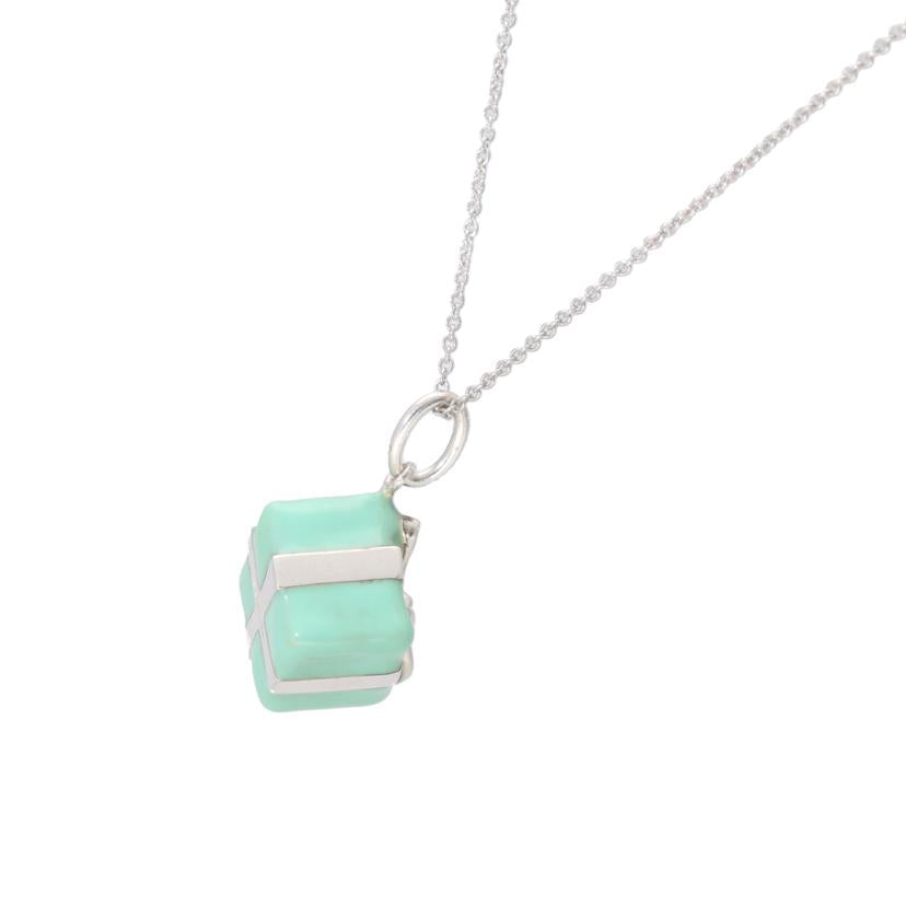 Tiffany&Co. ティファニー/ブルーボックスネックレス//ABランク/24