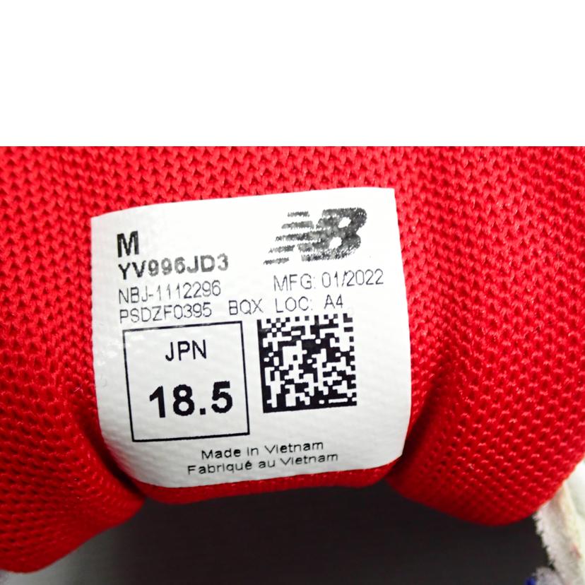 new balance ニューバランス/new balance 996 スニーカー/YV996JP3//18.5cm/Aランク/62
