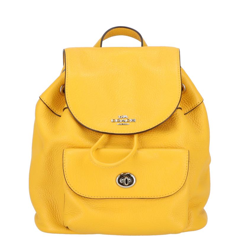 COACH コーチ/レザー/ビリーペブルドレザー/ミニリュック/F37621//M17**/ABランク/78
