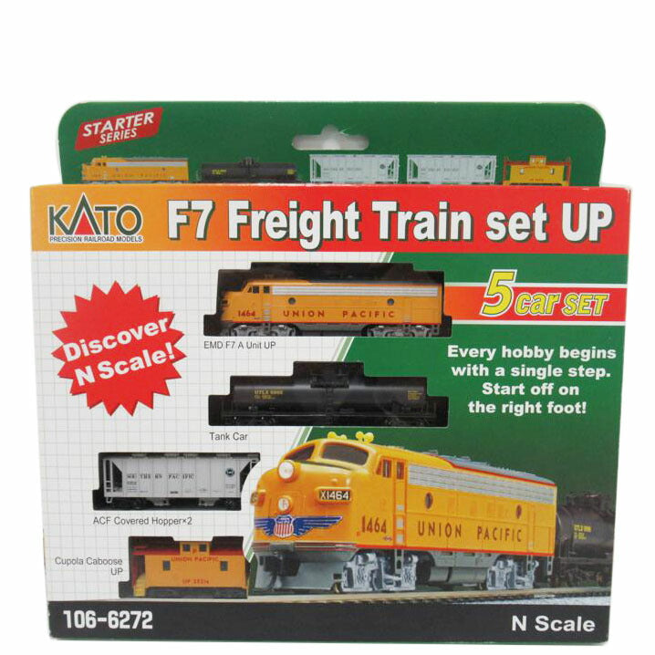 KATO/Nゲージ/F7Freight Train Set/106-6272//SAランク/63