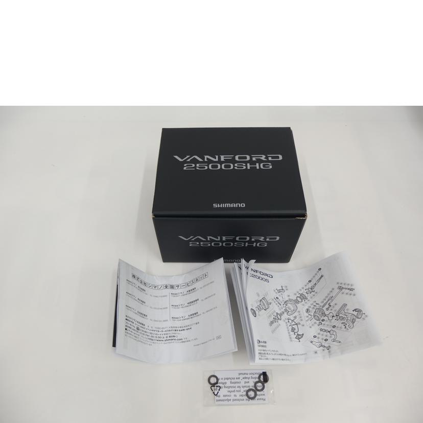 SHIMANO シマノ/リール/VANFORD 2500SHG/2500SHG//Aランク/82