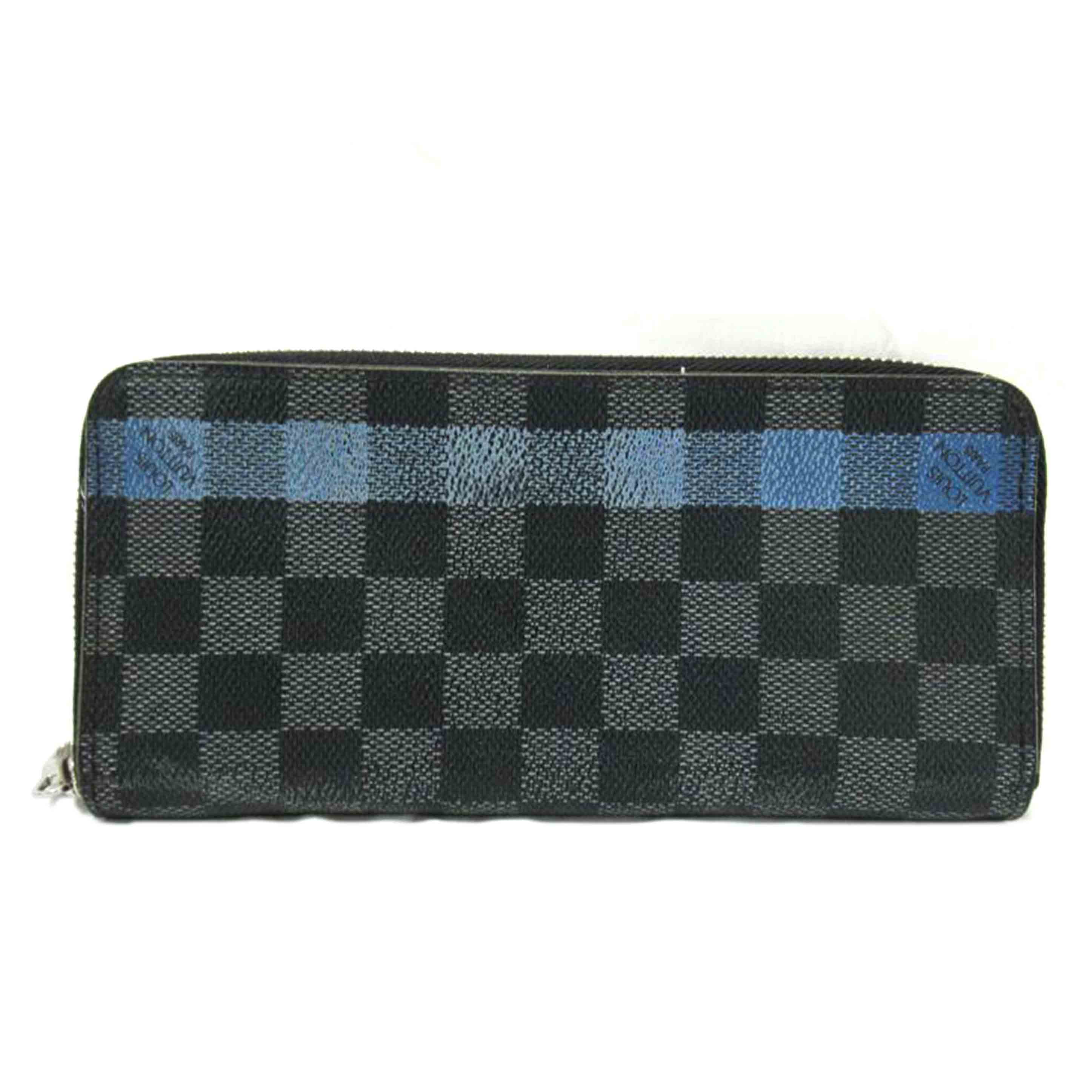 LOUIS VUITTON/ジッピーウォレット・ヴェルティカル/ダミエ・グラフィット・ストライプ/N60078//CA1***/Bランク/63