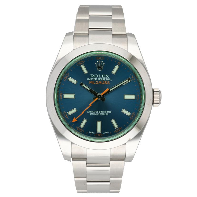 ROLEX ロレックス/ミルガウス・Zブルー/ランダム番/116400GV//2R3*****/Aランク/75