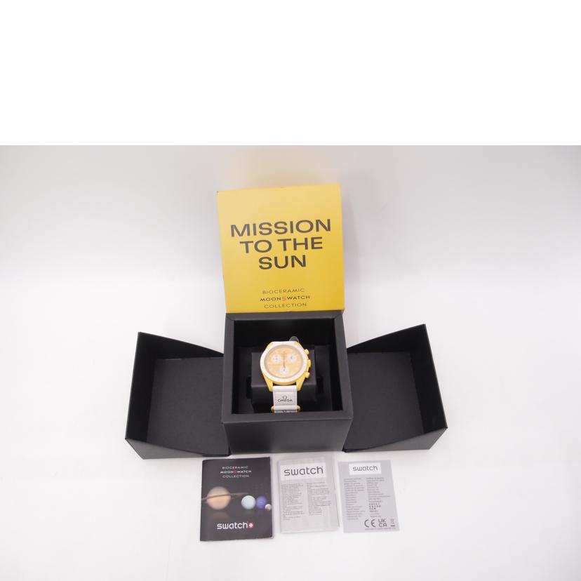OMEGA×swatch オメガ×スウォッチ/ムーンスウォッチ/MISSION TO THE SUN/クオーツ/SO33J100//SAランク/69
