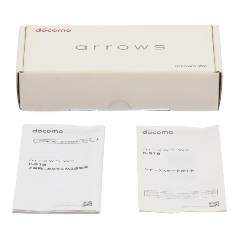 FUJITSU FCNT docomo 富士通 フジツウ /スマートフォン/arrows We 64GB/F-51B//bd854230/Bランク/67