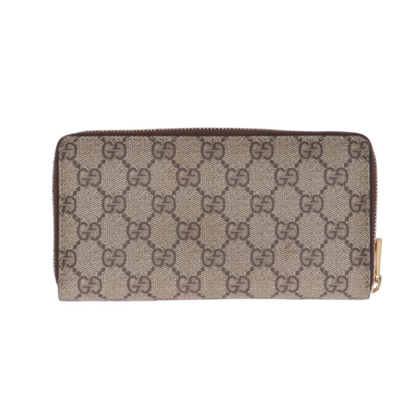 GUCCI グッチ/GGスプリームばなにゃラウンドファスナー長財布/701060//525***/Bランク/94