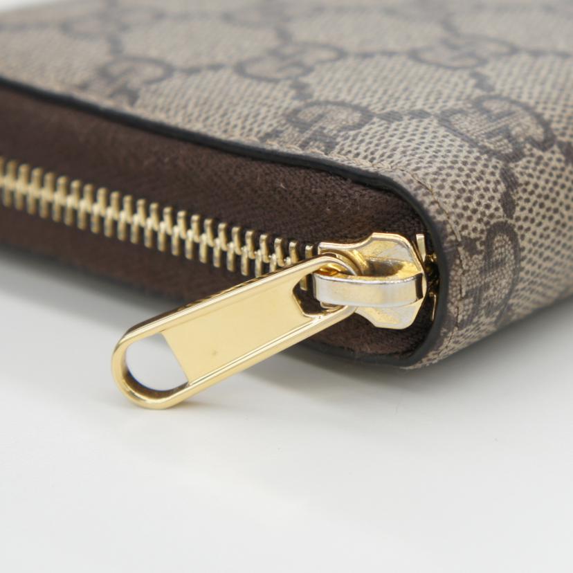 GUCCI グッチ/GGスプリームばなにゃラウンドファスナー長財布/701060//525***/Bランク/94