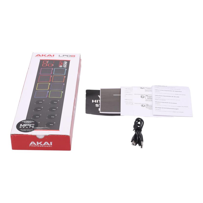 AKAI PROFESSIONAL アカイ /MIDIパッドコントローラー/LPD8//(21)A42406255626393/Bランク/75
