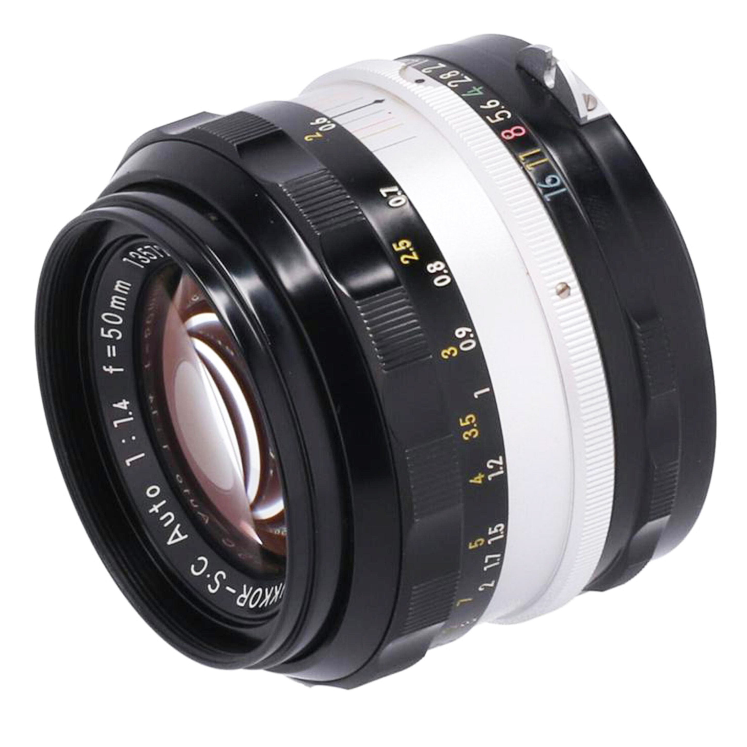 Nikon ニコン /交換レンズ/50mm/S.C Auto 50mm f1.4 //1357235/Bランク/82