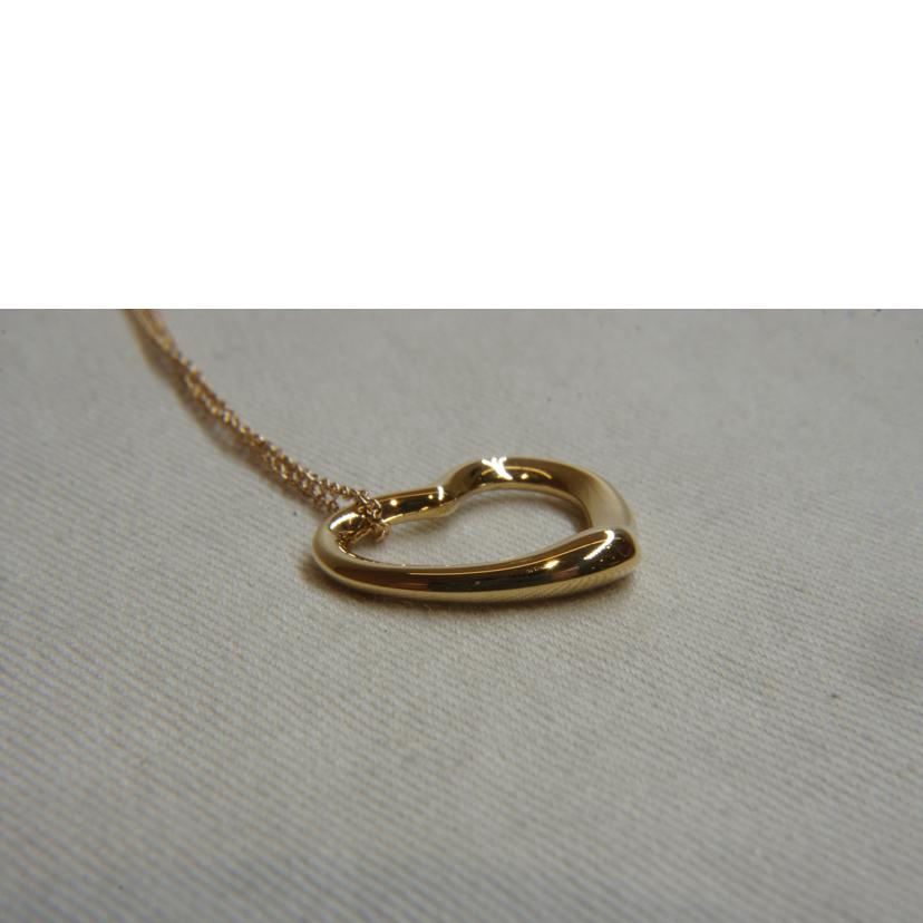 TIFFANY&Co. ティファニー/750オープンハートネックレス/K18YG//Aランク/92