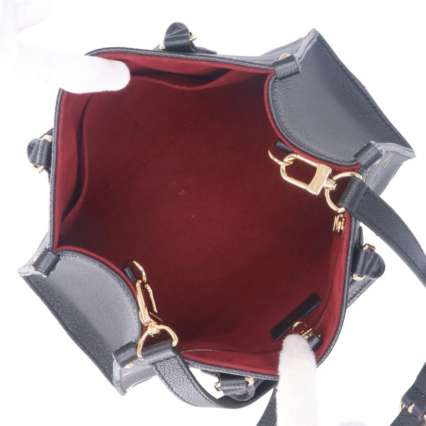 LV ルイ・ヴィトン/オンザゴーPM/アンプラント・ノワール ベージュ/M45659//RFI*/ABランク/19