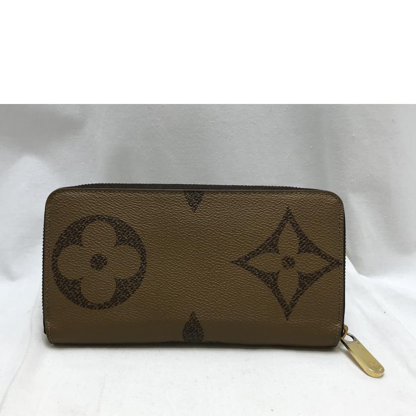 LV ルイヴィトン/モノグラム ジャイアント リバース ジッピーウォレット/M69353//CA0***/Bランク/51