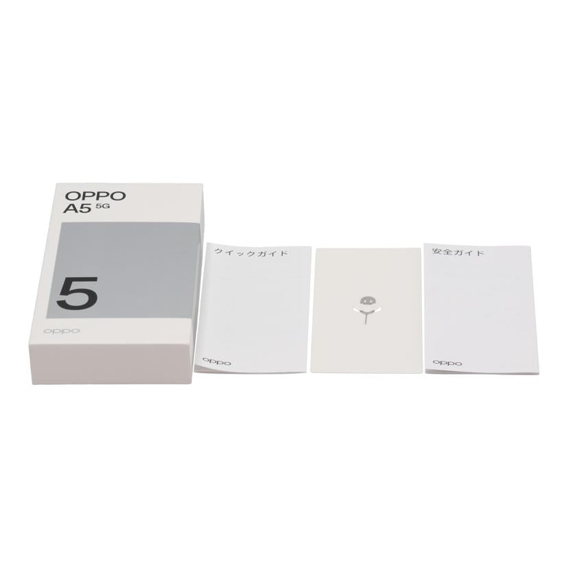 OPPO au オッポ /スマートフォン/OPPO A5 5G 128GB/OPG06//4HS4DUZLL7H6ZX55/Aランク/84