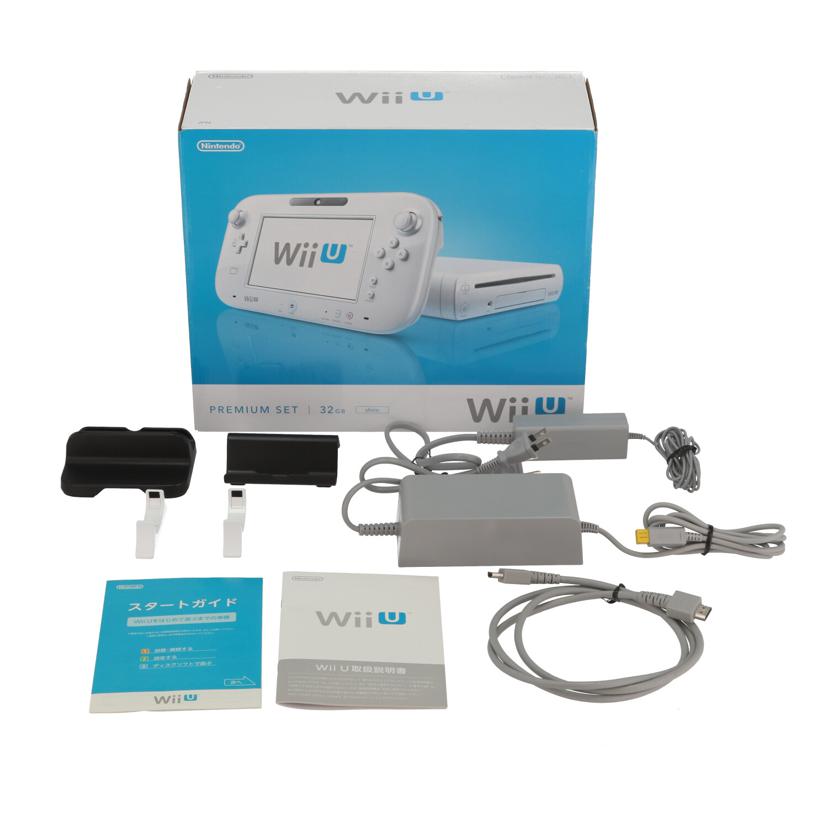 Nintendo 任天堂 ニンテンドー /WiiU PREMIUM SET 本体/WUP-S-WAFC//FJH109464109/Bランク/77