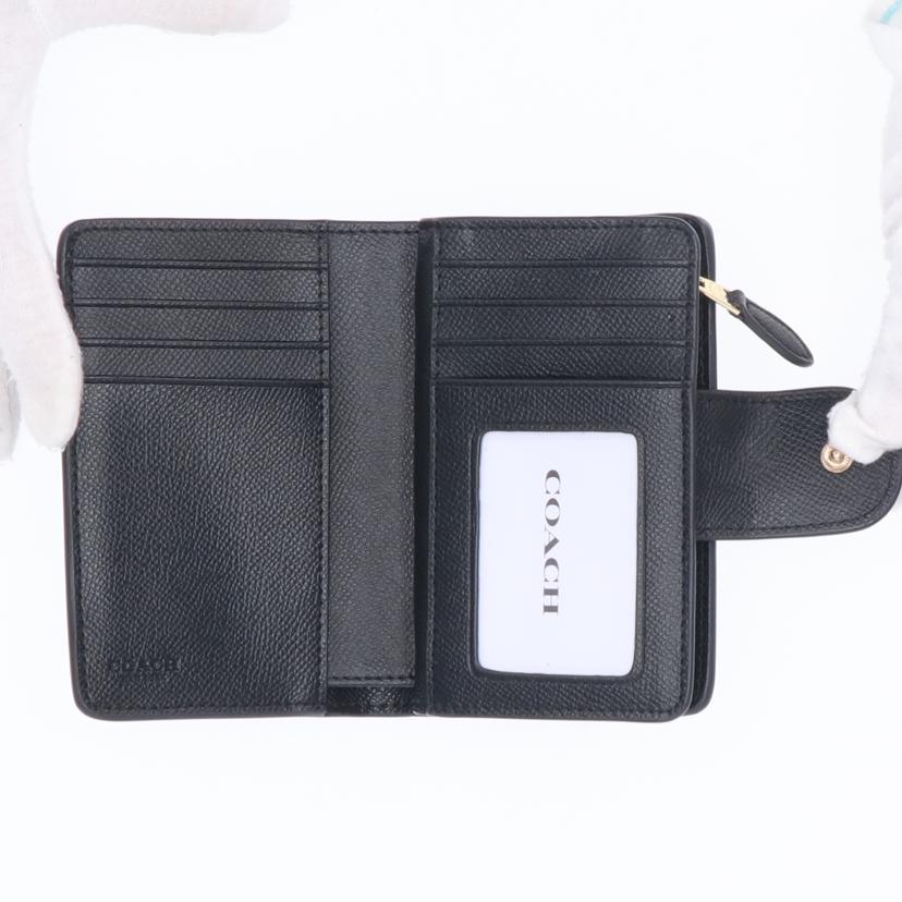 COACH コーチ/二つ折り財布/C6390//F21**/Aランク/94