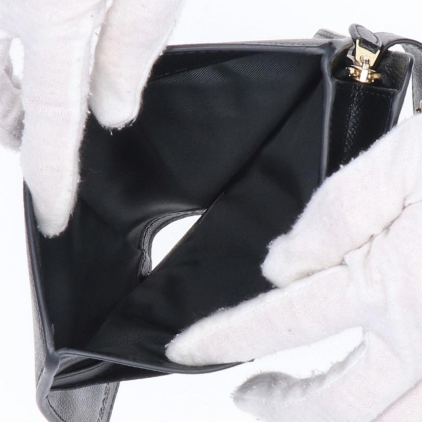 COACH コーチ/二つ折り財布/C6390//F21**/Aランク/94