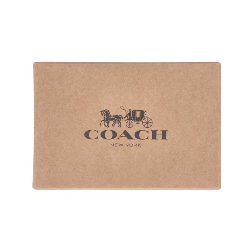 COACH コーチ/二つ折り財布/C6390//F21**/Aランク/94