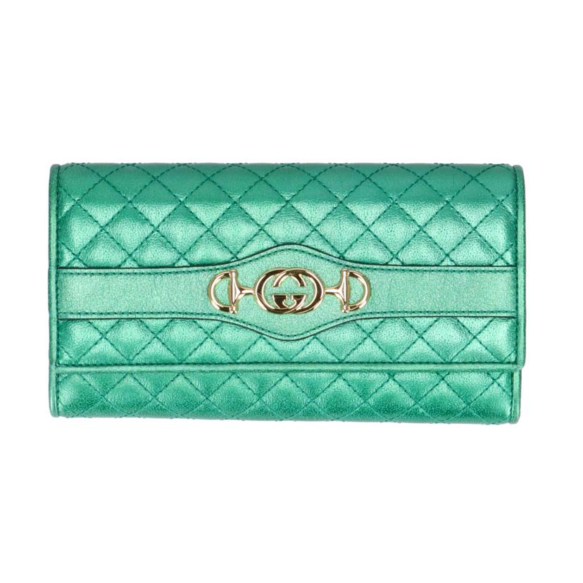 GUCCI グッチ/フローラルコンチネンタルウオレット/536352//534***/SAランク/94