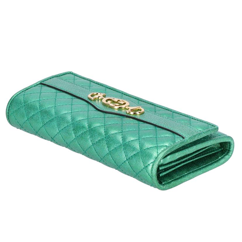 GUCCI グッチ/フローラルコンチネンタルウオレット/536352//534***/SAランク/94