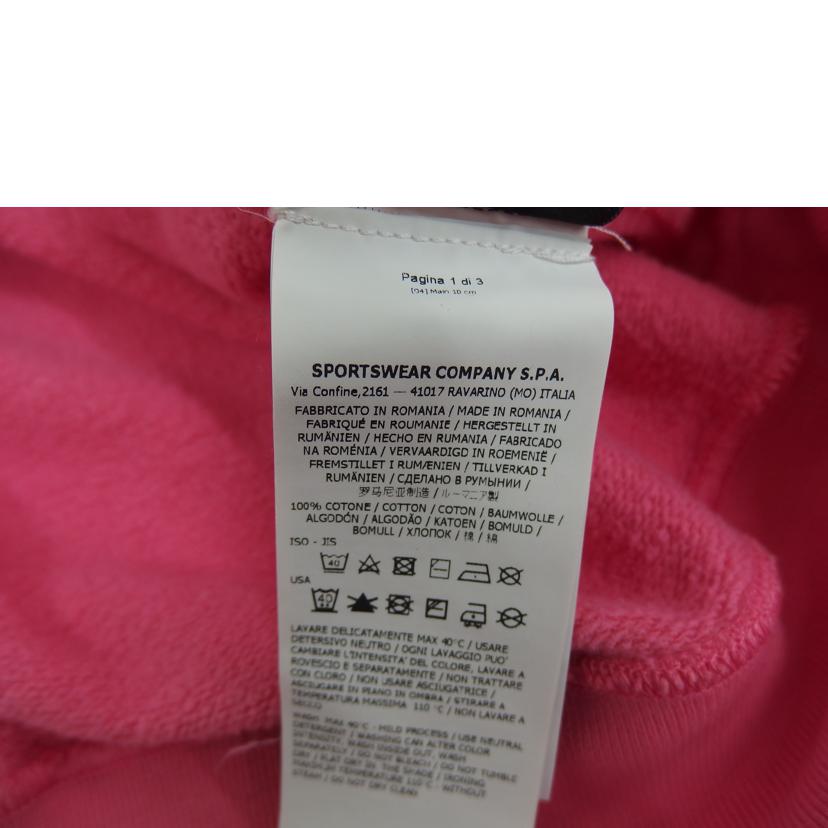 STONE ISLAND ストーンアイランド/STONE ISLANDパーカー/ピンク//Bランク/82