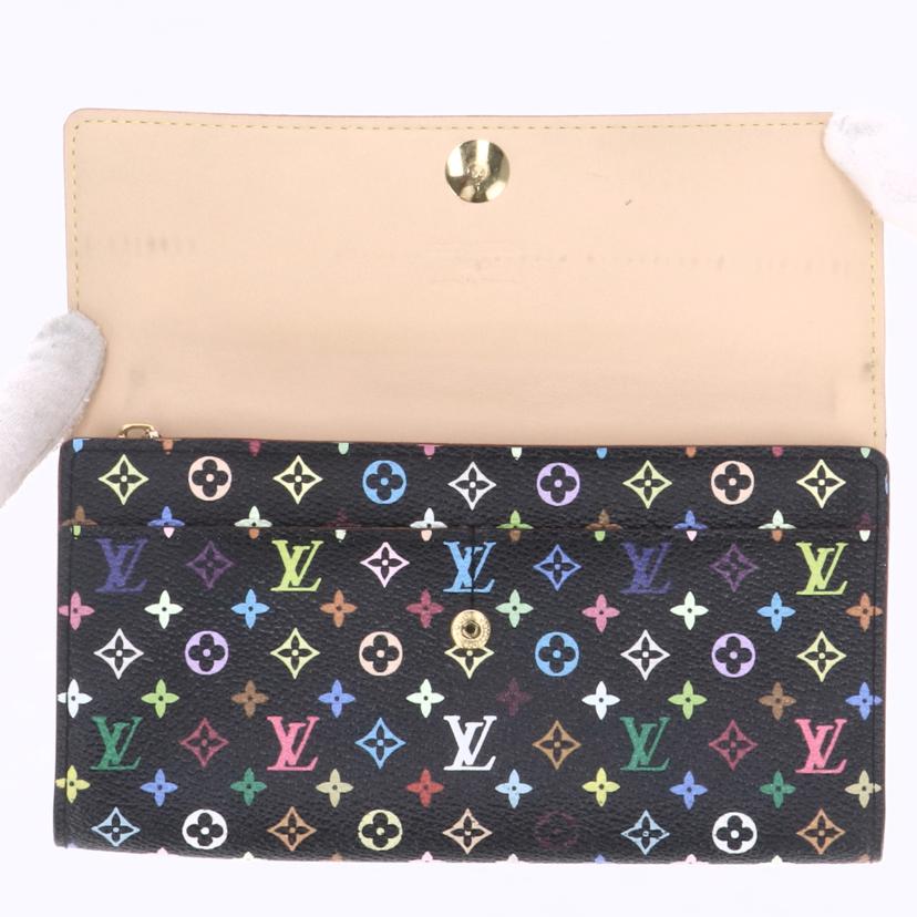 LV ルイ・ヴィトン/ポシェットポルトモネクレディ/マルチカラー・ノワール/M60005//TH0***/ABランク/19