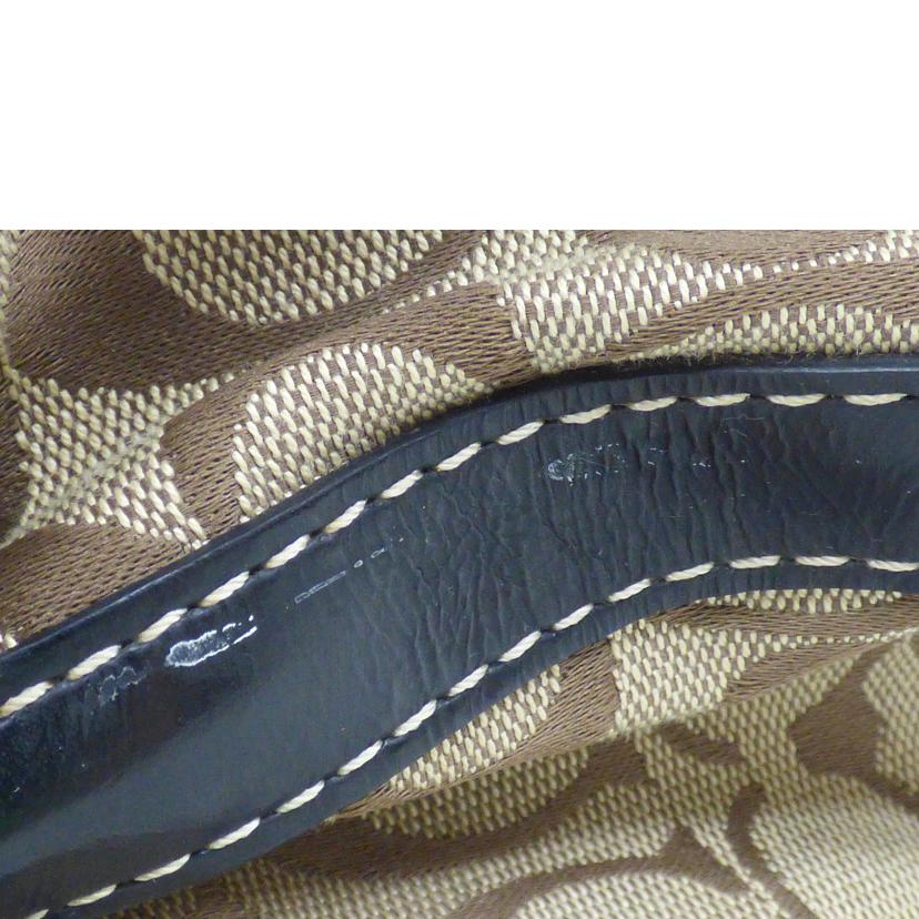 COACH コーチ/シグネチャーキャンバスレザートート/F14696//M09**/Bランク/64