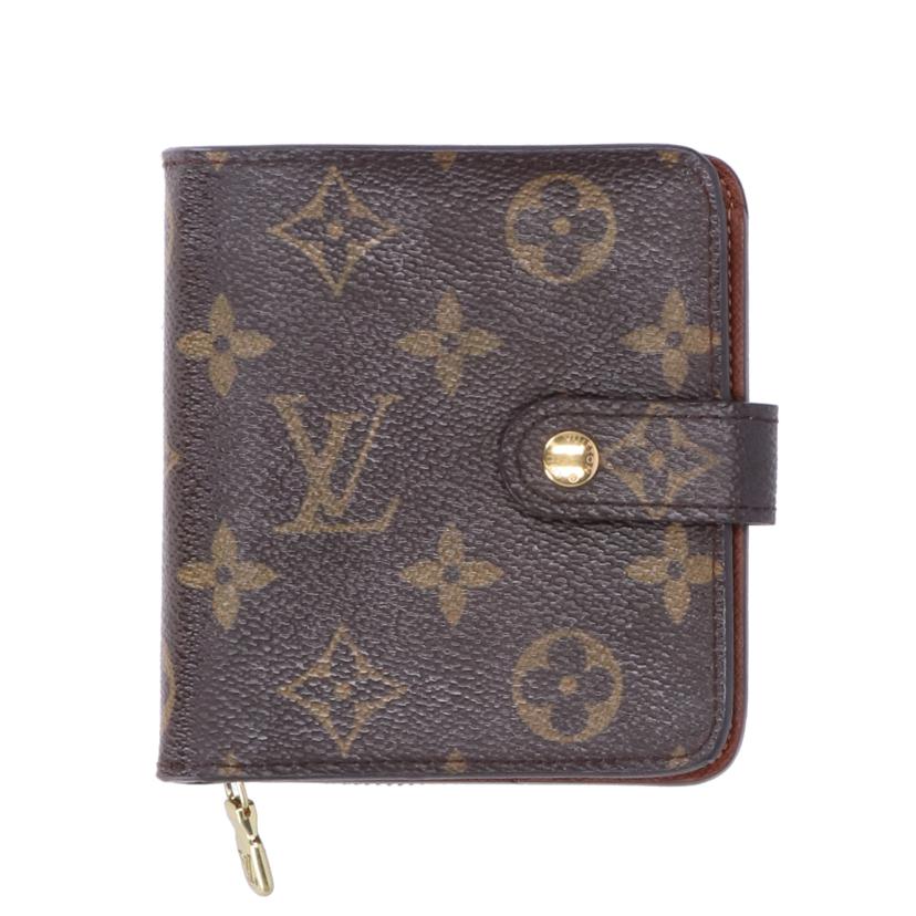 LOUIS VUITTON ルイ・ヴィトン/コンパクトジップ/モノグラム/M61667//MI0***/ABランク/19