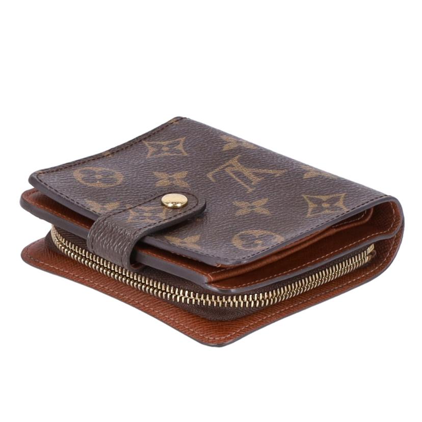 LOUIS VUITTON ルイ・ヴィトン/コンパクトジップ/モノグラム/M61667//MI0***/ABランク/19