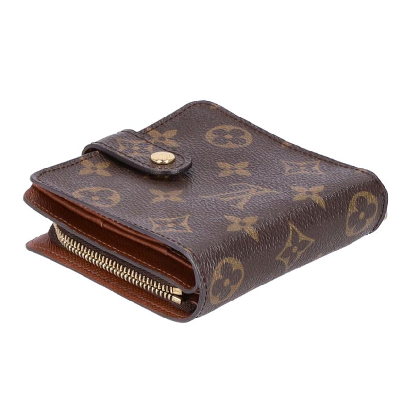 LOUIS VUITTON ルイ・ヴィトン/コンパクトジップ/モノグラム/M61667//MI0***/ABランク/19