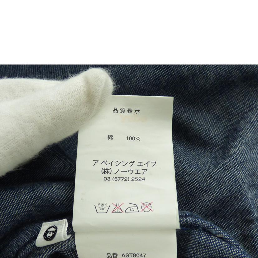 A BATHING APE アベイシングエイプ/長袖シャツ/AST8047//Bランク/64