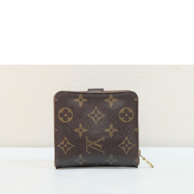 LV ルイヴィトン/コンパクトジップ/モノグラム/M61667//CT0***/BCランク/71