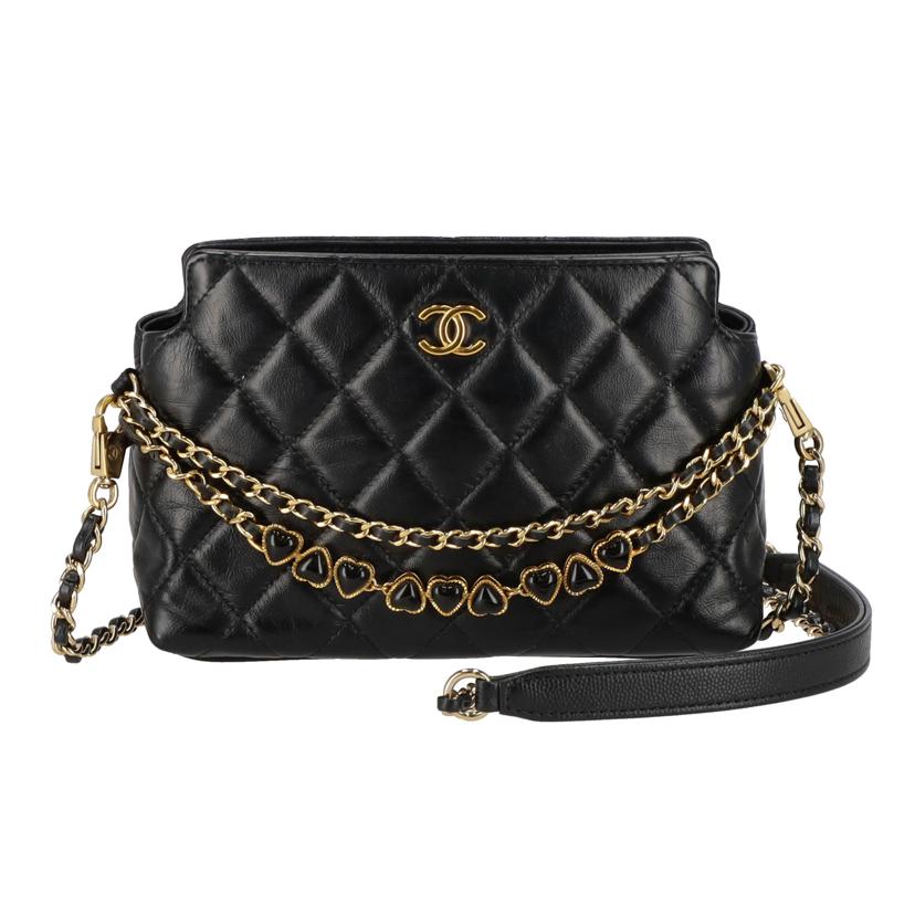 CHANEL シャネル/ハートチェーンショルダーバッグ/AP3787//LK9*****/Aランク/91