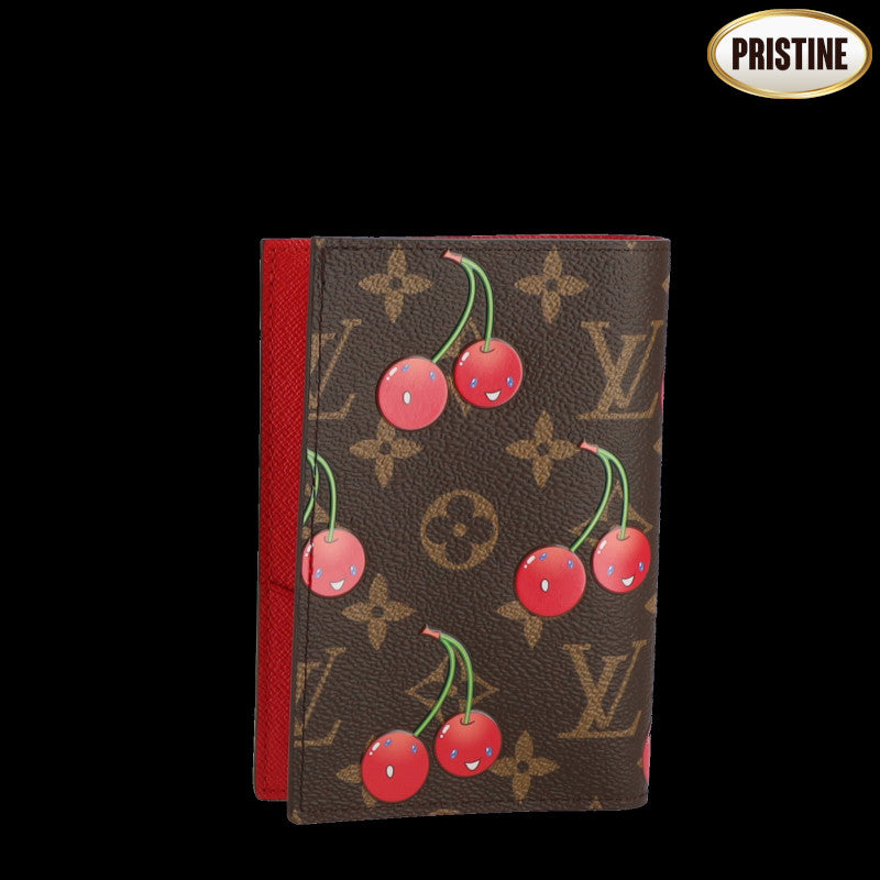 LOUIS VUITTON ルイヴィトン/LOUIS VUITTON×TMクーヴェルテュールパスポールMM/モノグラムチェリー/M13424//RFI*/SAランク/75