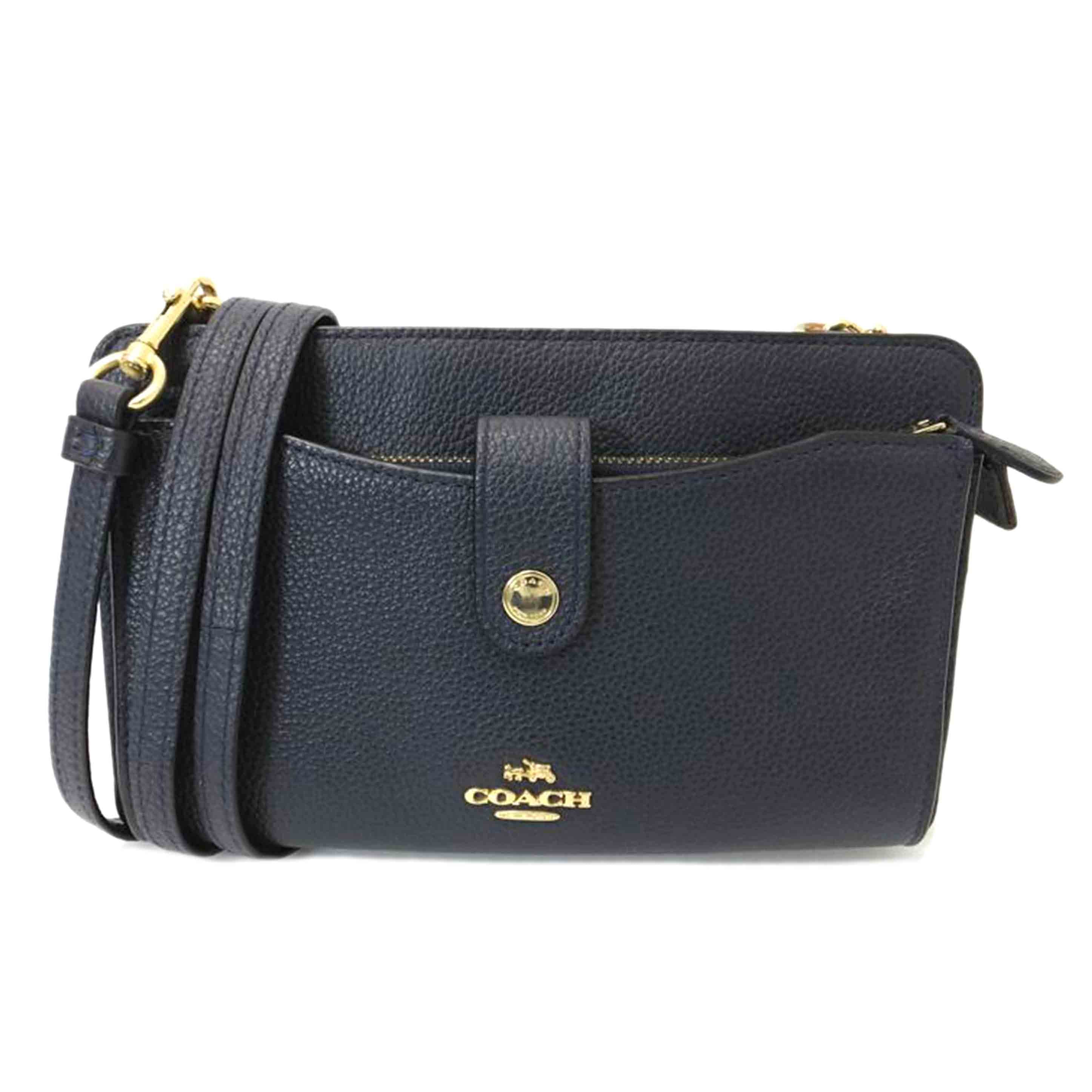 COACH コーチ/メッセンジャーウィズポップアップポーチ/カードポーチ付/53529//J17**/Bランク/88