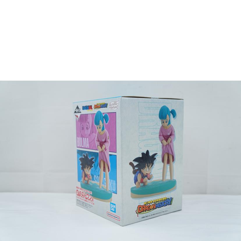 BANDAI バンダイ/ラストワン賞 孫悟空&ブルマ//Aランク/67