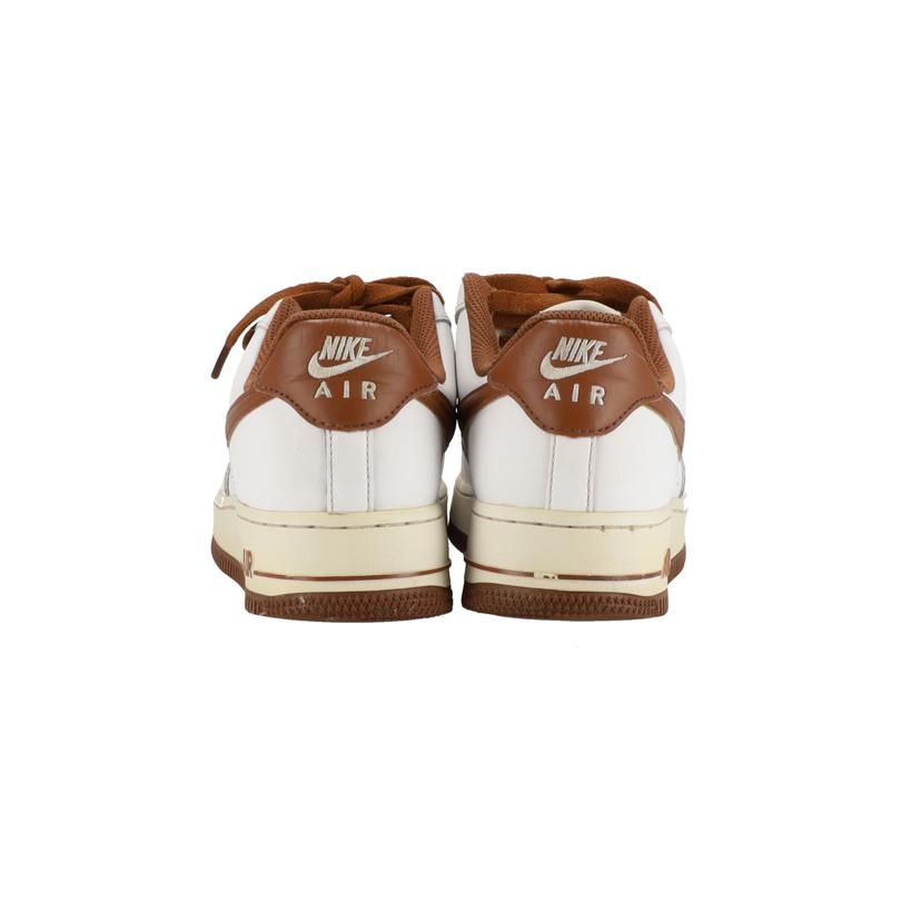 NIKE ナイキ/AIR FORCE 1 07 白×茶色/DH7561 100//Bランク/42
