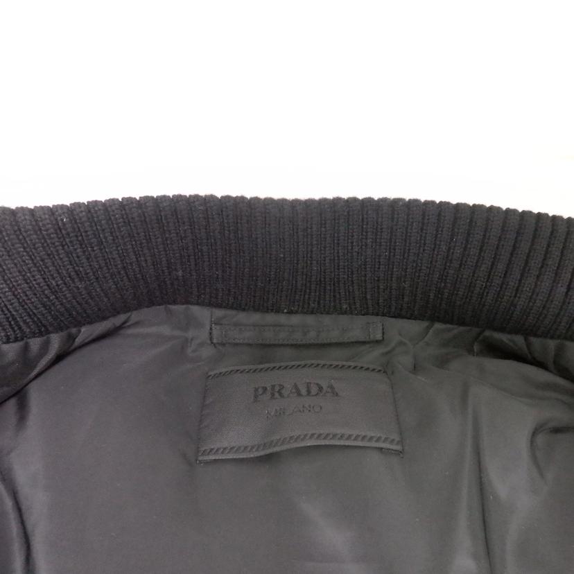 PRADA プラダ/ナイロンジャケット/トライアングルロゴ/黒//RFI****/ABランク/84