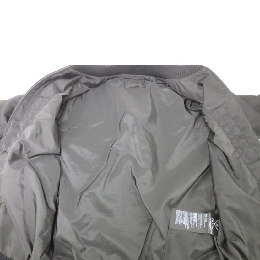 PRADA プラダ/ナイロンジャケット/トライアングルロゴ/黒//RFI****/ABランク/84