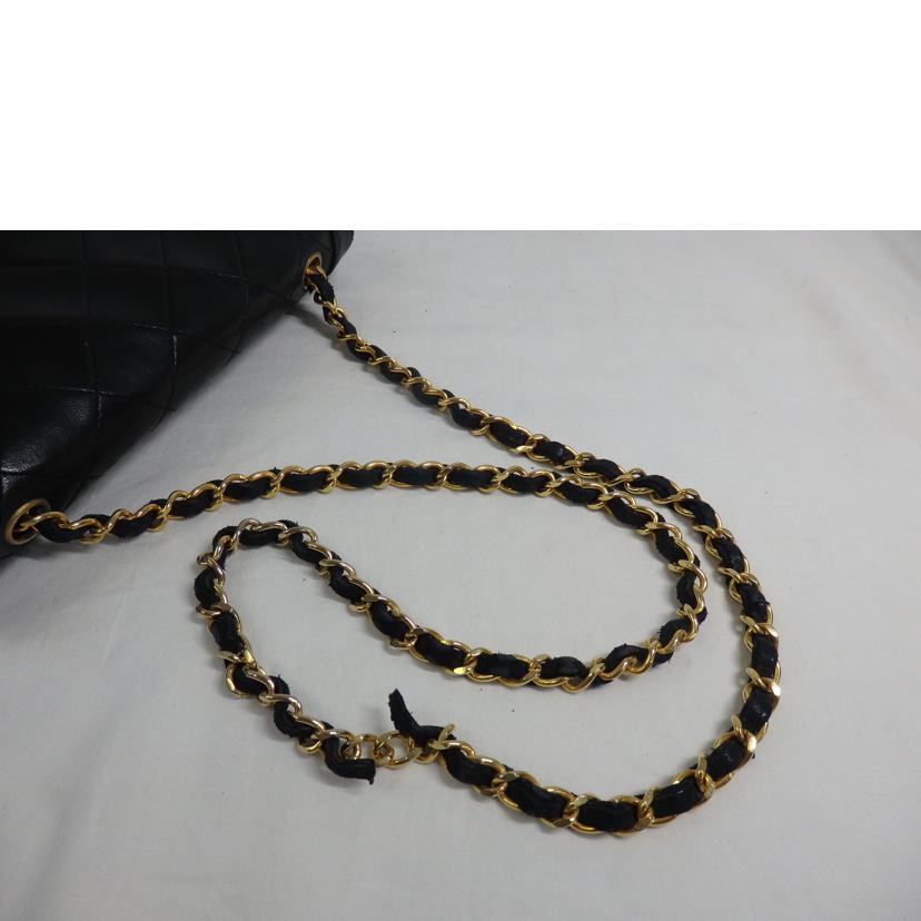 CHANEL シャネル/ラムスキンマトラッセダイアナフラップチェーンショルダー//121****/Cランク/84