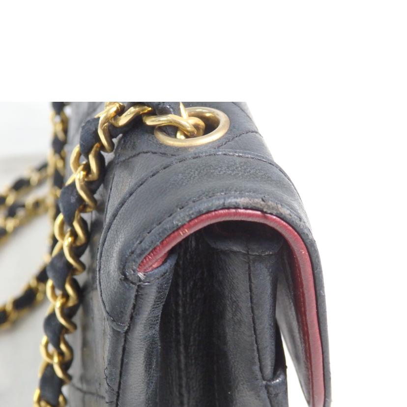 CHANEL シャネル/ラムスキンマトラッセダイアナフラップチェーンショルダー//121****/Cランク/84