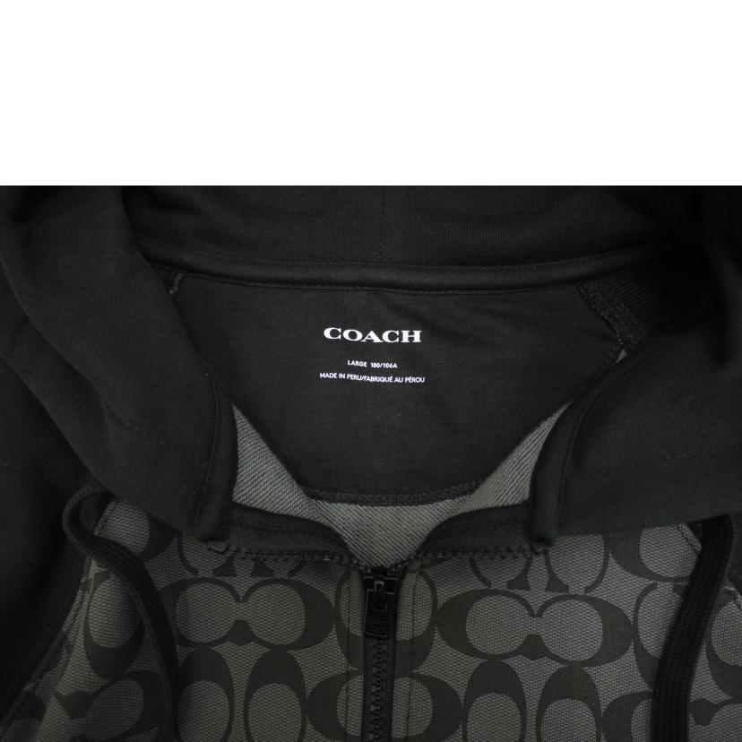 COACH コーチ/シグネチャーフルジップフーディー/CO827//Aランク/69