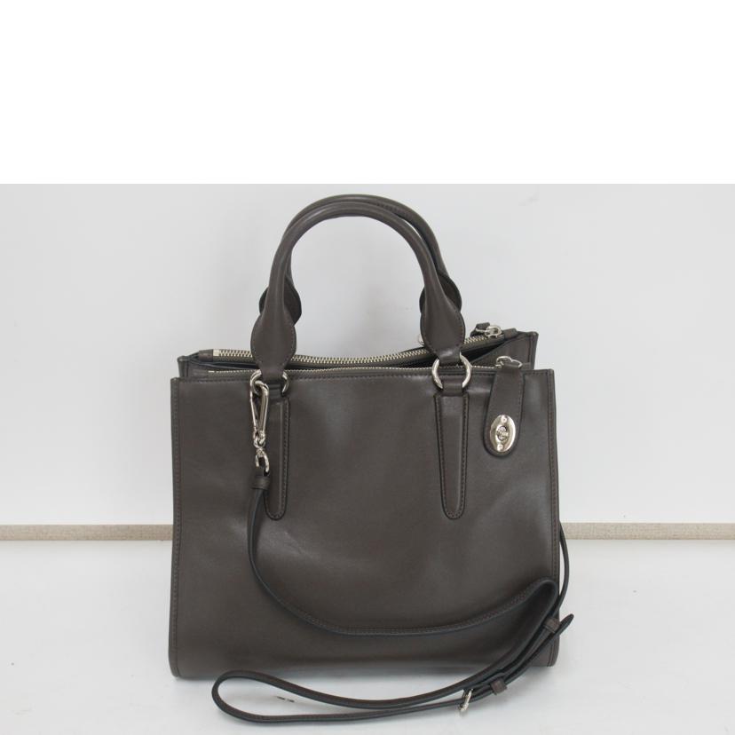 COACH/2wayバッグ/クロスビー キャリーオール/レザー/33545//F14**/Aランク/63