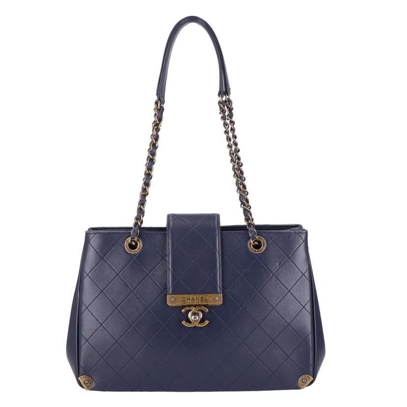 CHANEL シャネル/ カーフスキンキルティングチェーントート/2016FW//232*****/Aランク/19