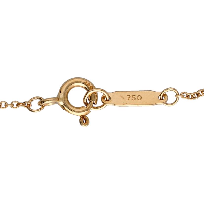 TIFFANY&Co ティファニー/TIFFANY/750YGダイヤクロスネックレス/3.4//ABランク/75