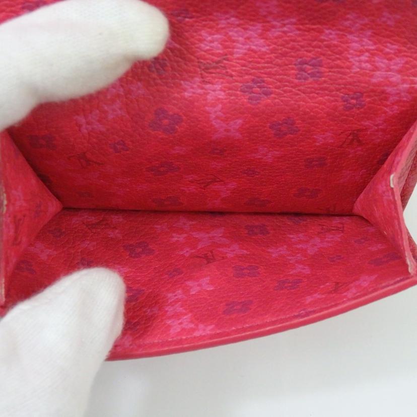 LOUIS VUITTON/ポルトフォイユ・ロックミニ/ホットピンク/日本限定/M80087//UB4***/ABランク/25