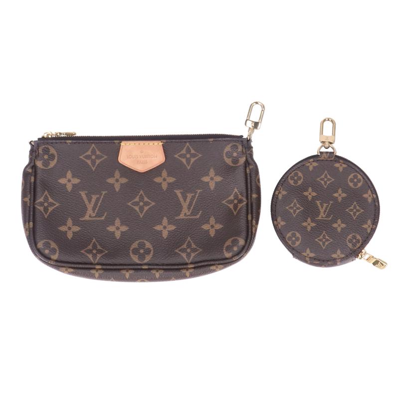 LV ルイ・ヴィトン/ミュルティ・ポシェット・アクセソワール/モノグラム/M44813//SP0***/Aランク/19