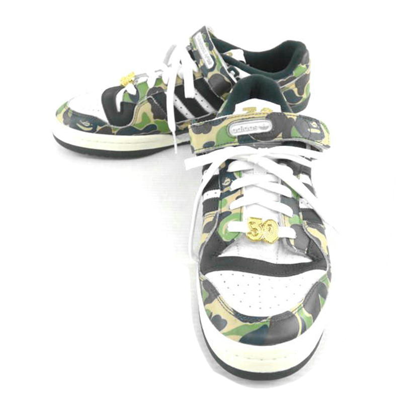 adidas×A BATHING APE adidas×A BATHING APE/FORUM 84 BAPE LOW/ID4771//ABランク/64