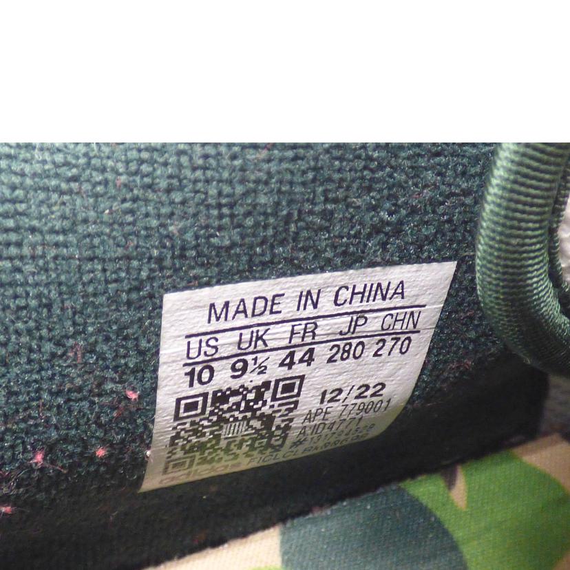 adidas×A BATHING APE adidas×A BATHING APE/FORUM 84 BAPE LOW/ID4771//ABランク/64